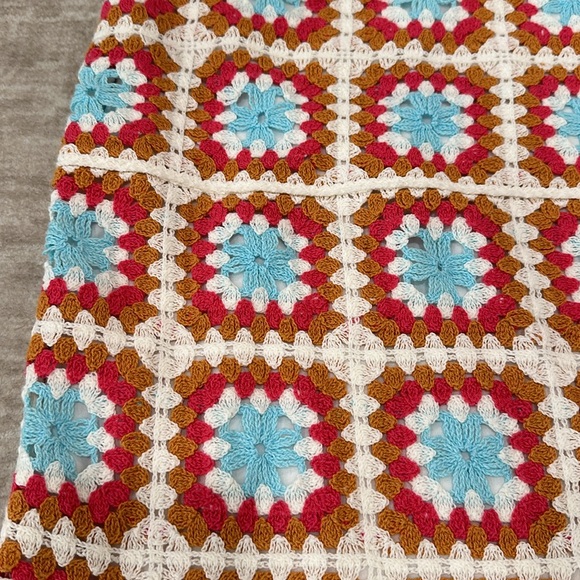 NWOT Crochet Mini Dress - Picture 2 of 4